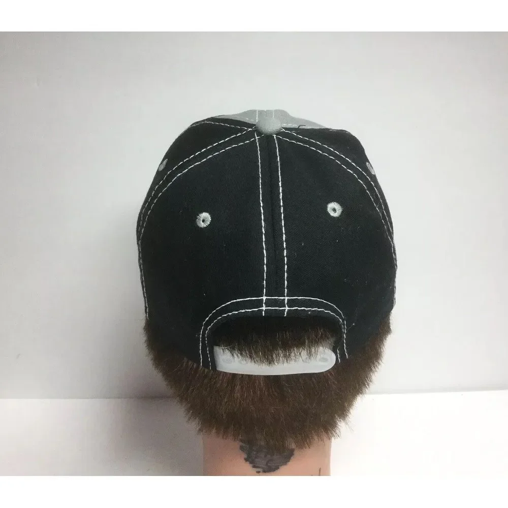 Disney Mickey Mouse SpellOut snapback‎ hat Black Gray Graphic Embroidered Cap